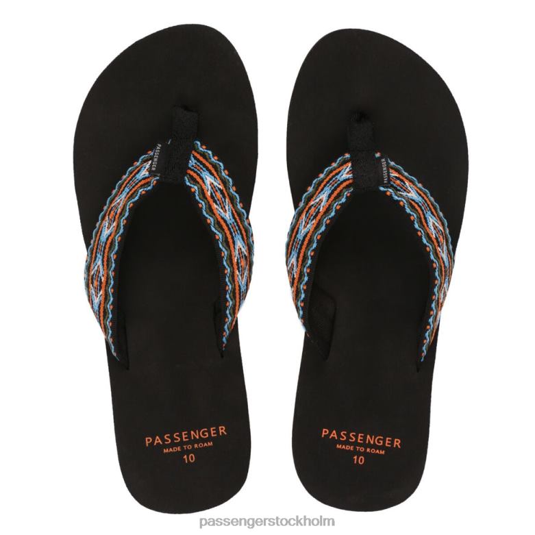 Passenger santos flip flop svart D422J490 svart